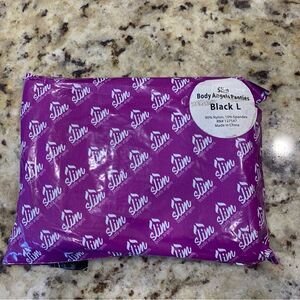 Slim Body Angels Size L Large High Waisted Shaper Style Panties Black NEW